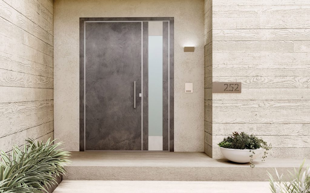 Puertas pivotantes de exterior Renovaantes Carcoma